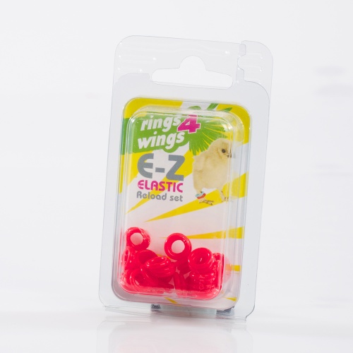 EZ Elastic Rings 6mm Garden Feathers Bird Supplies Poultry Supplies