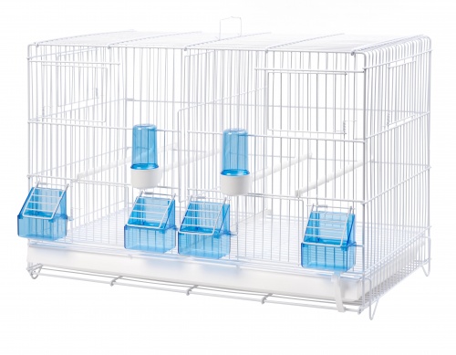 Italian Wire Double Breeding Cages 58cm (Box of 6)