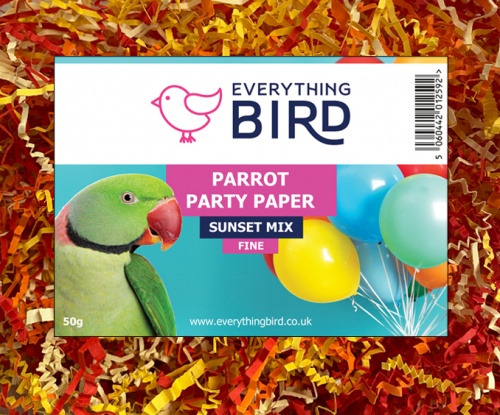 Parrot Party Paper - Sunset - Fine