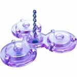Space Spinner Acrylic Parrot Toy