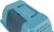 Plastic Carry Box With Perch - Large (Blue)