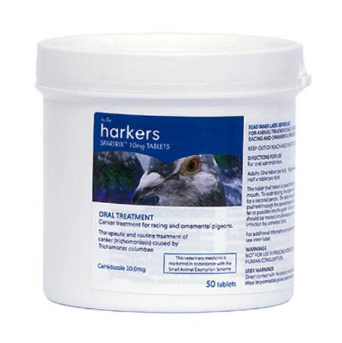 Harkers Spartrix Tablets for Canker