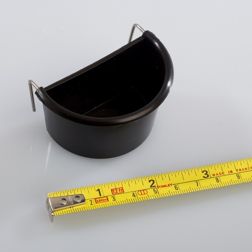 Small Black Two Hook D Cup