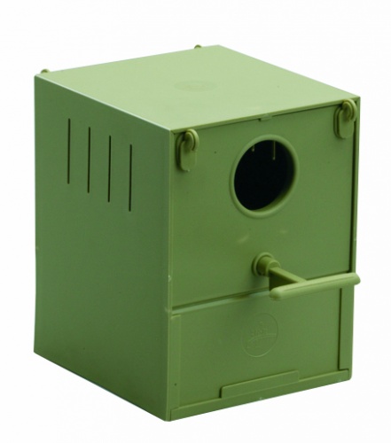 Plastic Finch Nest Box Round Hole