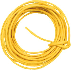 Paper Rope (per metre) - Yellow