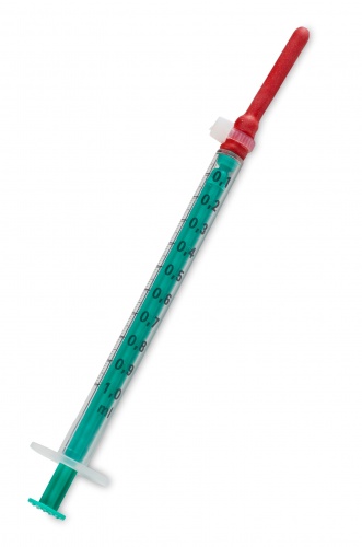 Crop Tube Premium Red With 1ml Syringe