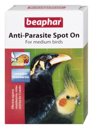 Beaphar Anti-Parasite Spot On – Medium (Parakeet)