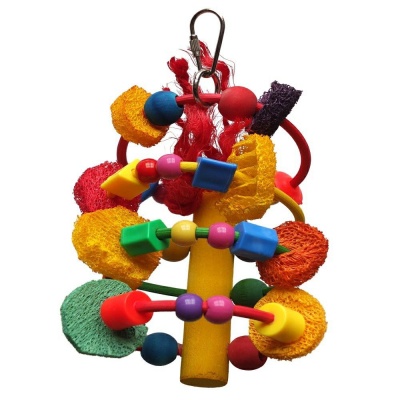 Coloured Beads And Rings Toy