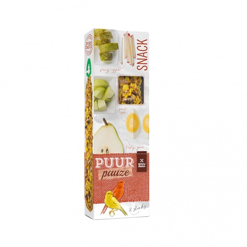 Puur Pauze Sticks Canary Apple Pear & Egg x 2 (60g)