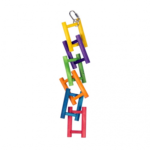 Colourful Wooden Ladder Toy 40cm