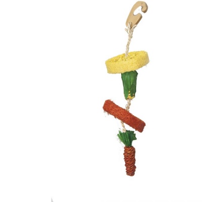 Natural Loofah Hanging Toy
