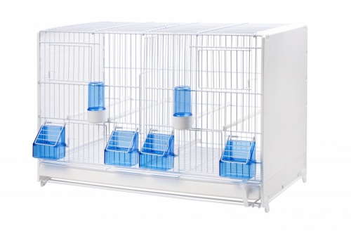 Italian Wire Double Breeding Cage with Plastic Sides 58cm Box of 6 Garden Feathers Bird Supplies Poultry Supplies Cage and Aviary Bird Supplies Parrot Supplies Racnig Pigeon Supplies North East Englan...