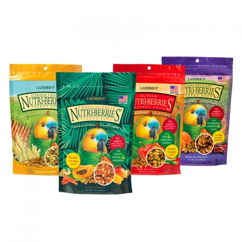 NutriBerries Parrot Variety Pack (4 Flavours)