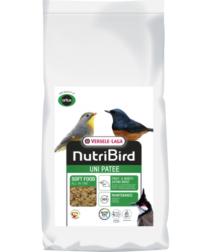 Mangime Per Uccelli Nobby Nutribird Uni Complete - Con Florastimul, Per Piccoli E Grandi Uccelli, 1 Kg