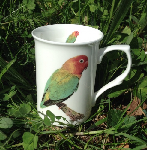 Lovebird China Mug