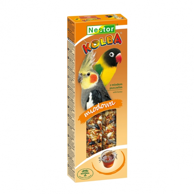 A&E Cage Co. Smackers Treat Sticks For Parakeets - 3-in-1 Egg, Honey & Fruit Flavor