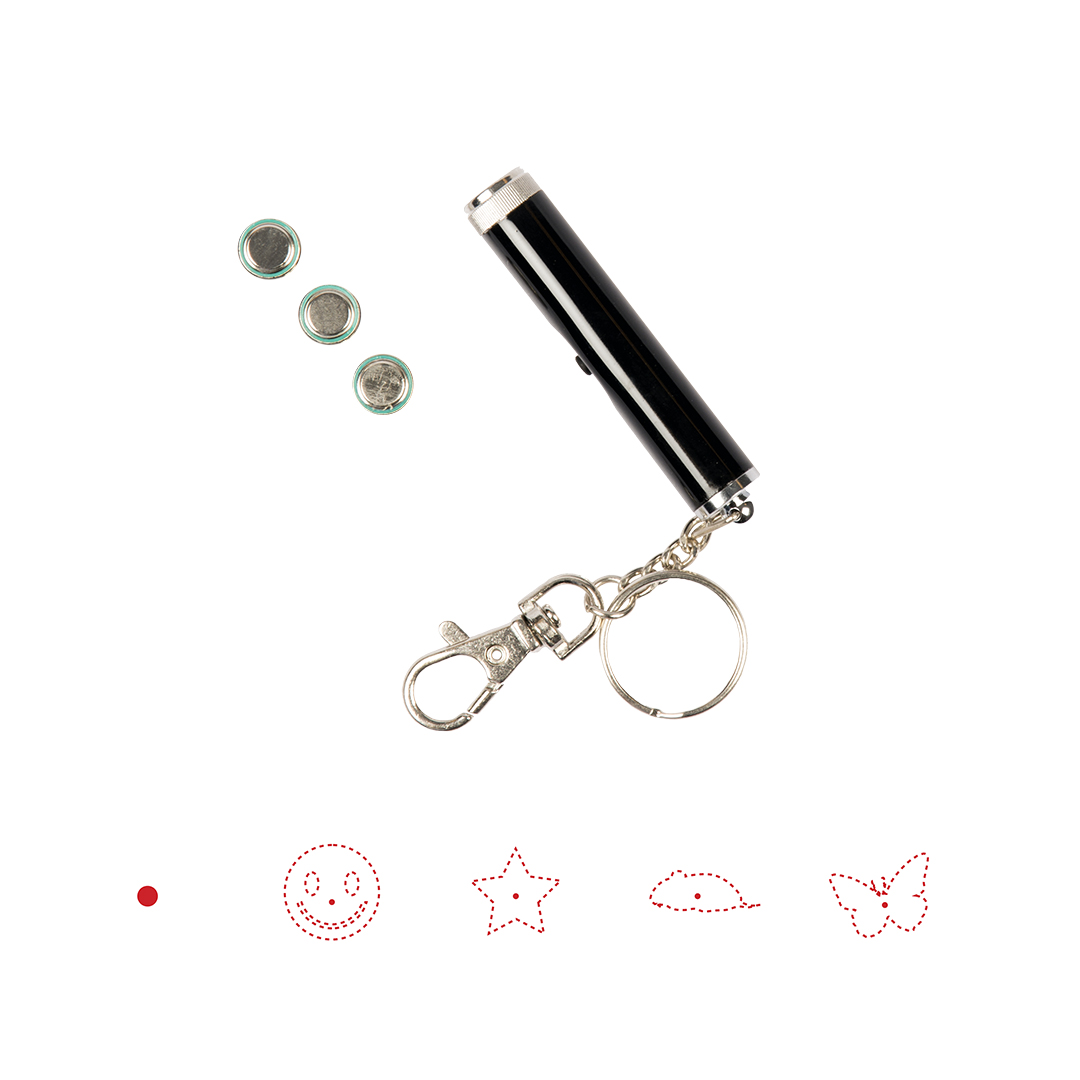 Laser pointer on sale keychain target