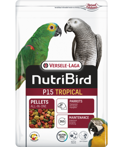 Versele Laga NutriBird P15 Tropical Pellets