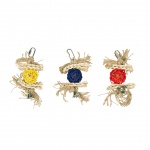 Wicker Ball, Bell And Sisal Toy