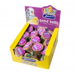 Johnsons Budgie Seed Bell - Bulk Box of 27