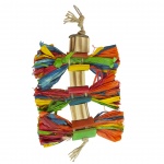 Corn Leaf Bundles Parrot Toy