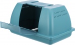 Plastic Carry Box With Perch - Large (Blue)