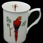 Scarlet Macaw China Mug