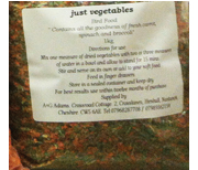 Just Vegetables